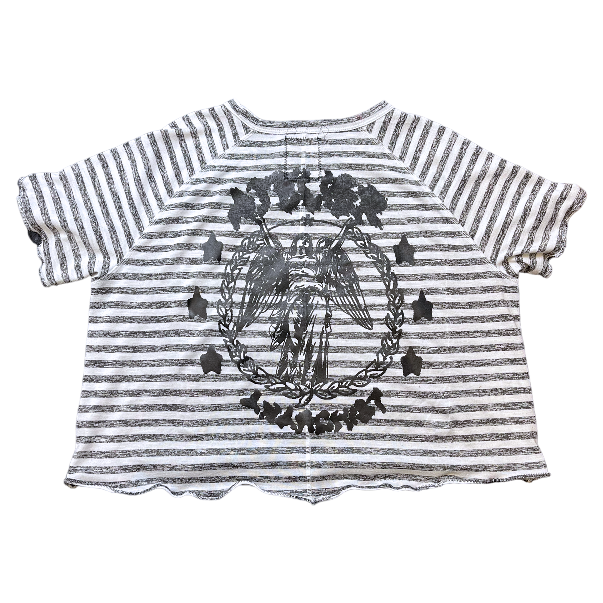 STRIPED SHORT SLEEVE (1/1) * SMALL