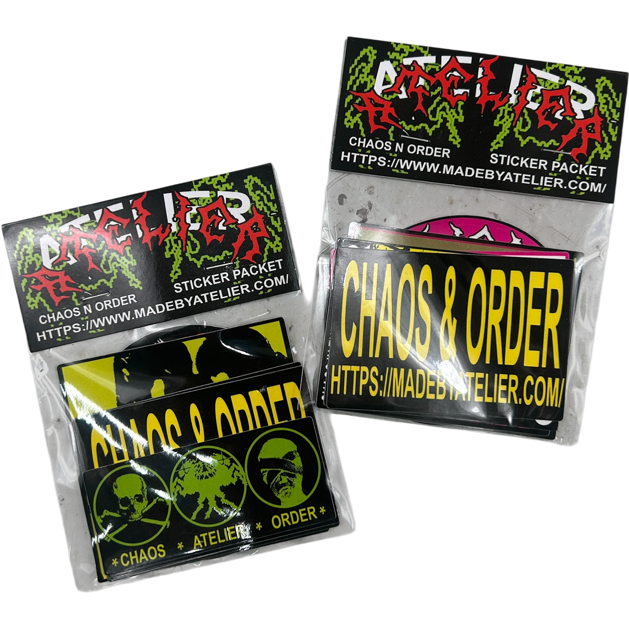 CHAOS & ORDER STICKER PACK