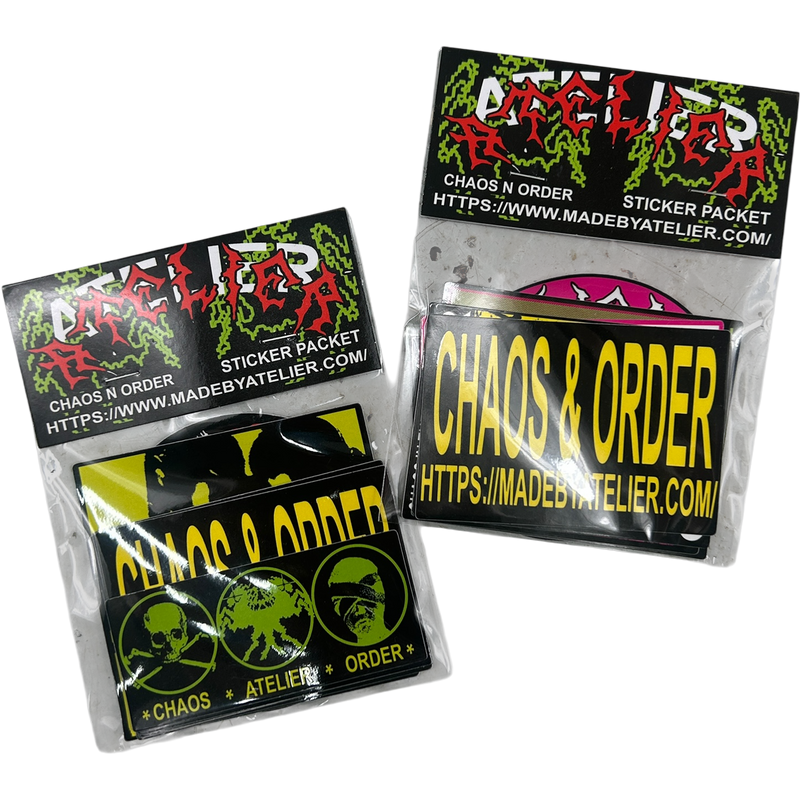 CHAOS & ORDER STICKER PACK