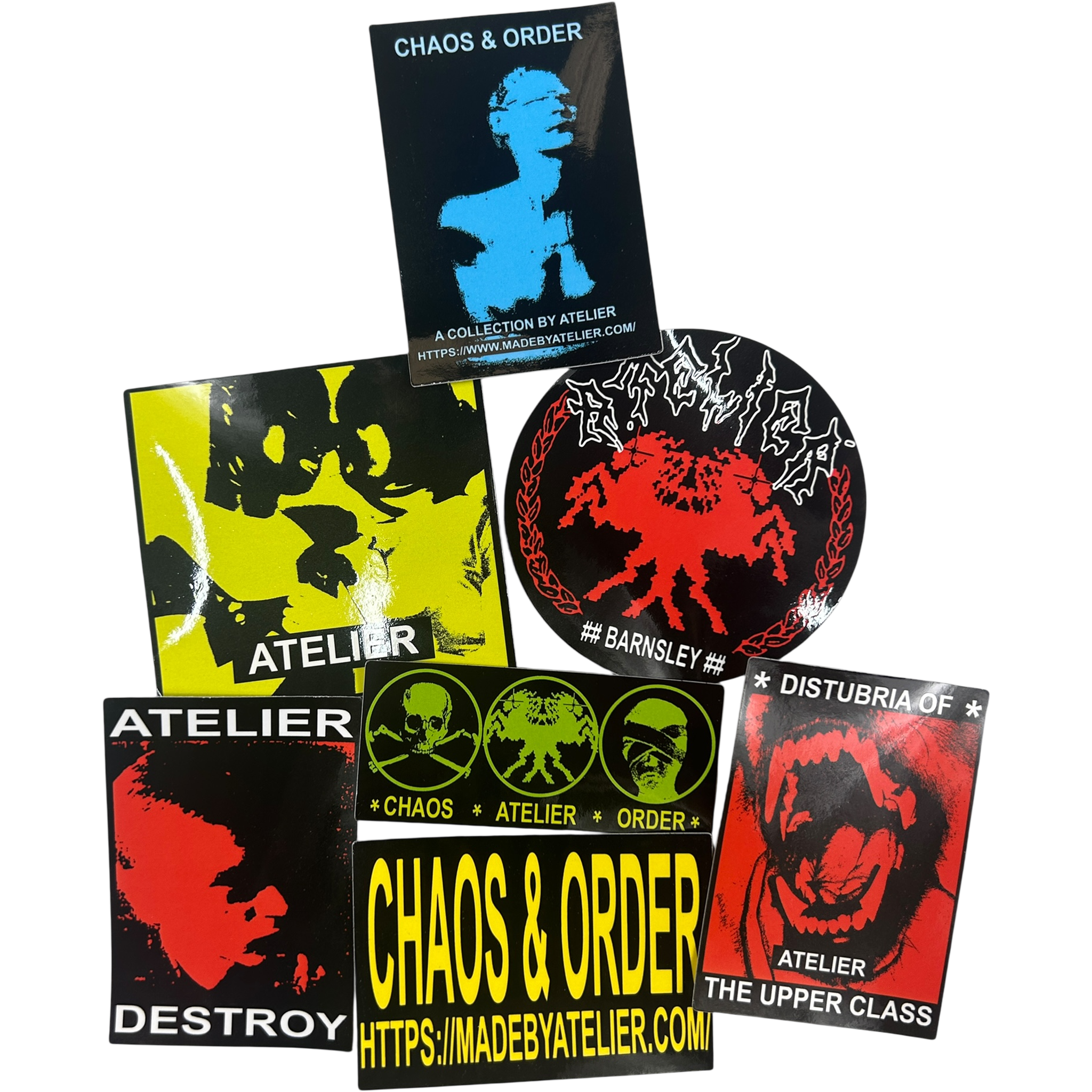 CHAOS & ORDER STICKER PACK