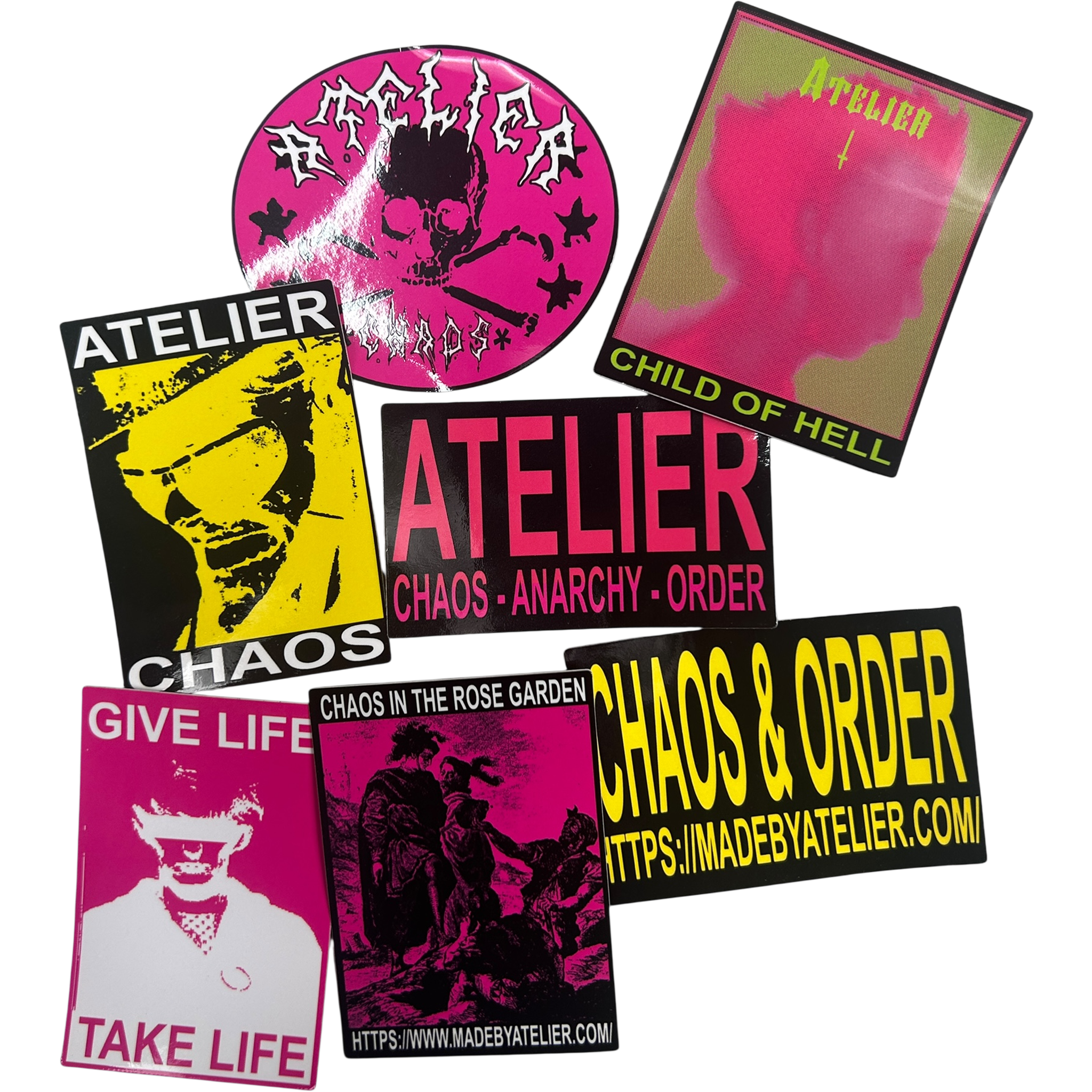 CHAOS & ORDER STICKER PACK