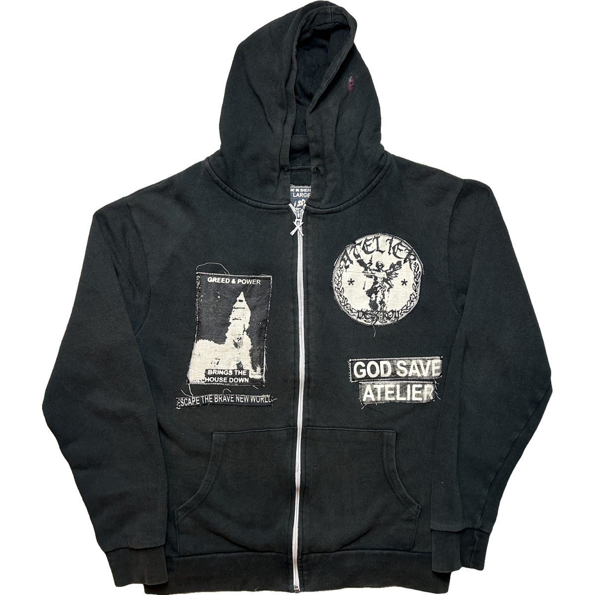 ZIP-UP HOODIE #05 - LARGE