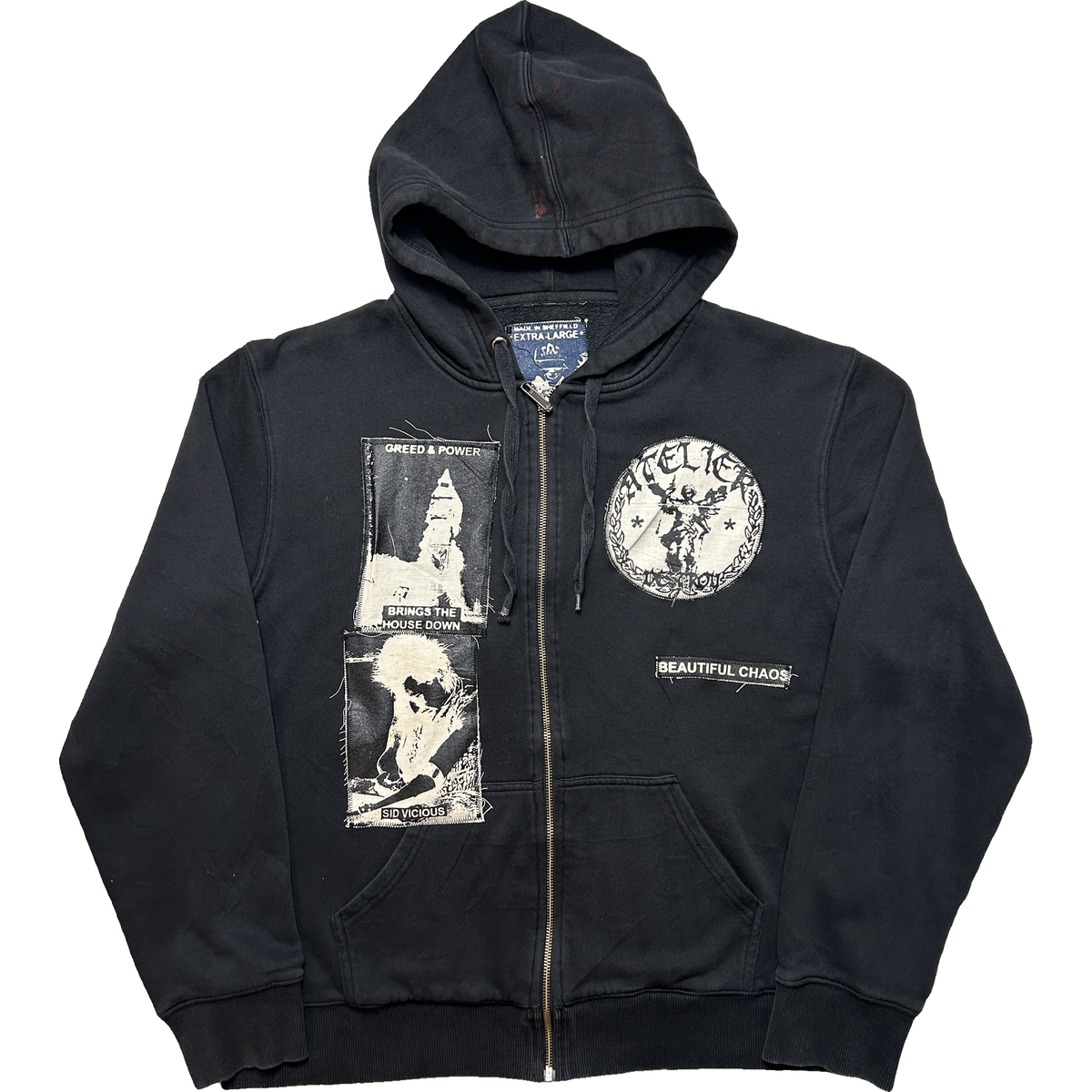 ZIP-UP HOODIE #03 - EXTRA-LARGE