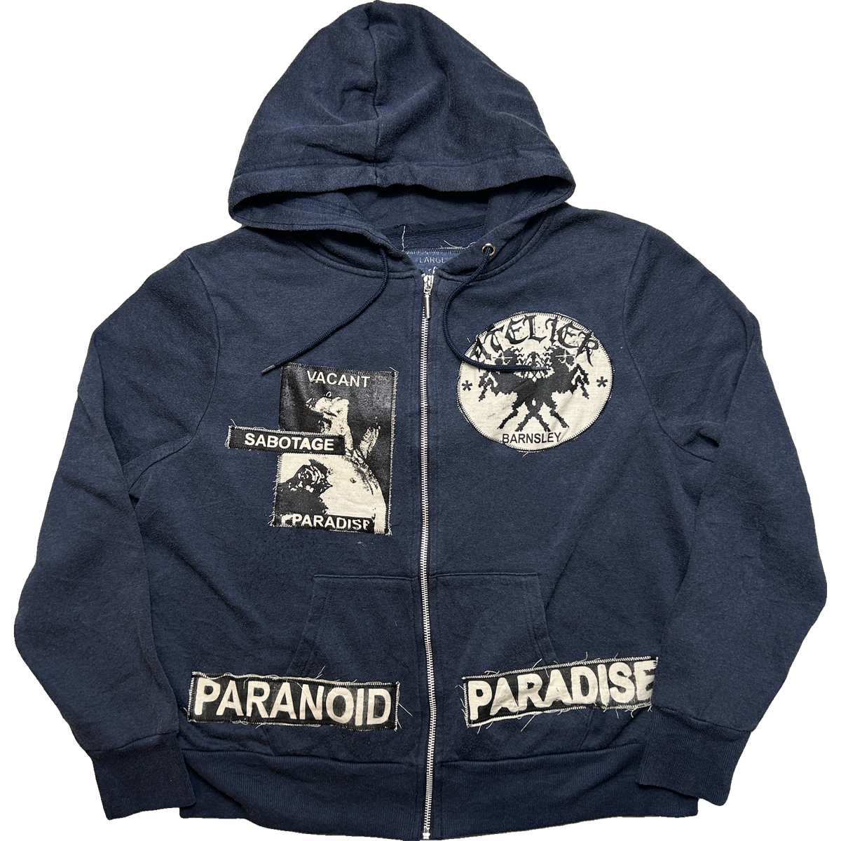 ZIP-UP HOODIE #13 - LARGE