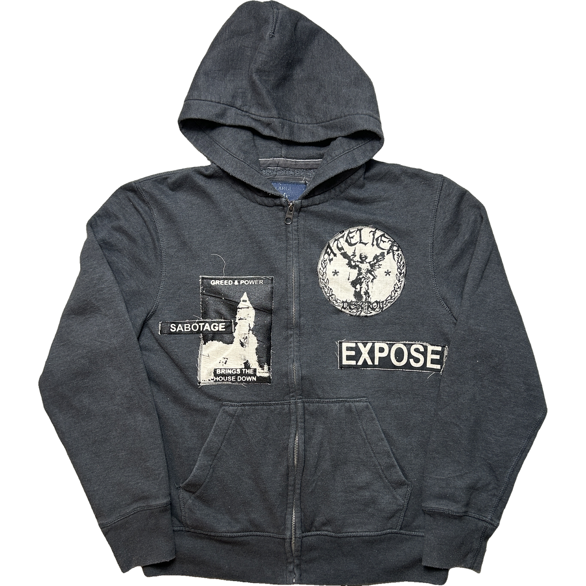 ZIP-UP HOODIE #22 - LARGE