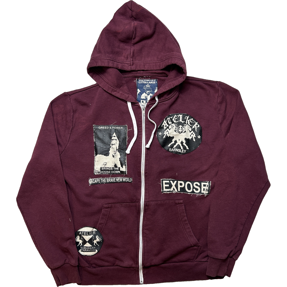 ZIP-UP HOODIE #02 - EXTRA-LARGE