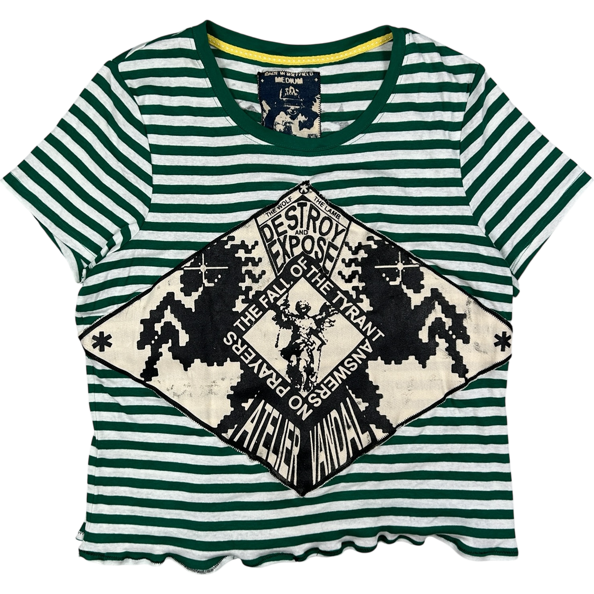 VANDAL #29 - MEDIUM - 1 of 1 screenprinted and hand-sewn piece by MadeByAtelier