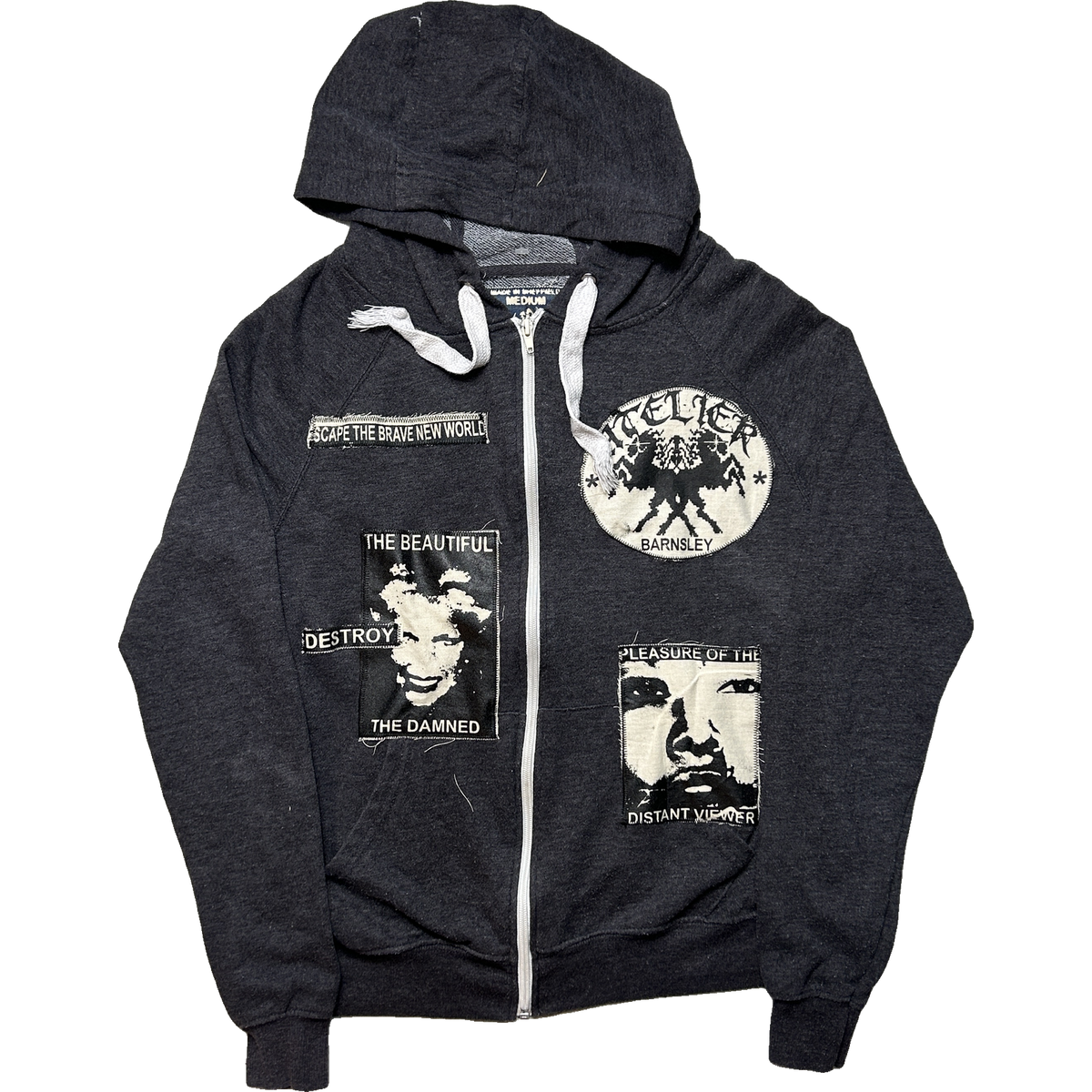 ZIP-UP HOODIE #16 - MEDIUM