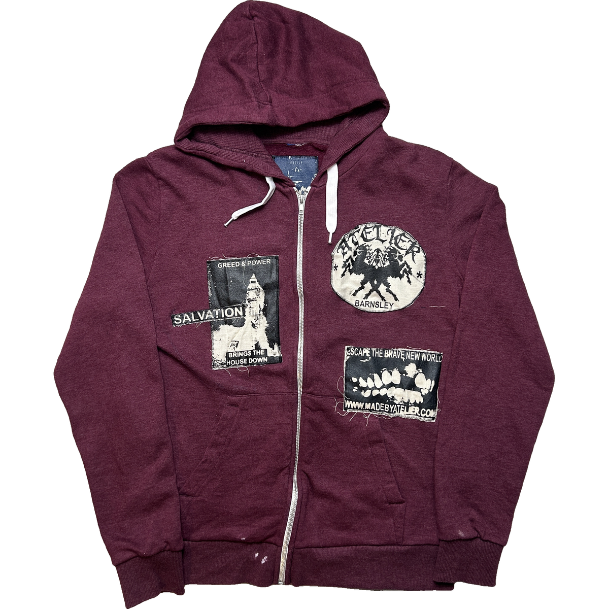ZIP-UP HOODIE #12 - LARGE