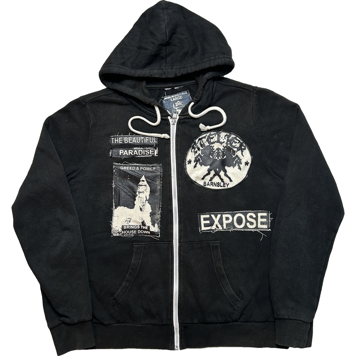 ZIP-UP HOODIE #11 - LARGE