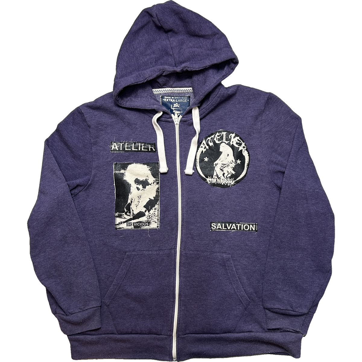 ZIP-UP HOODIE #07 - EXTRA-LARGE