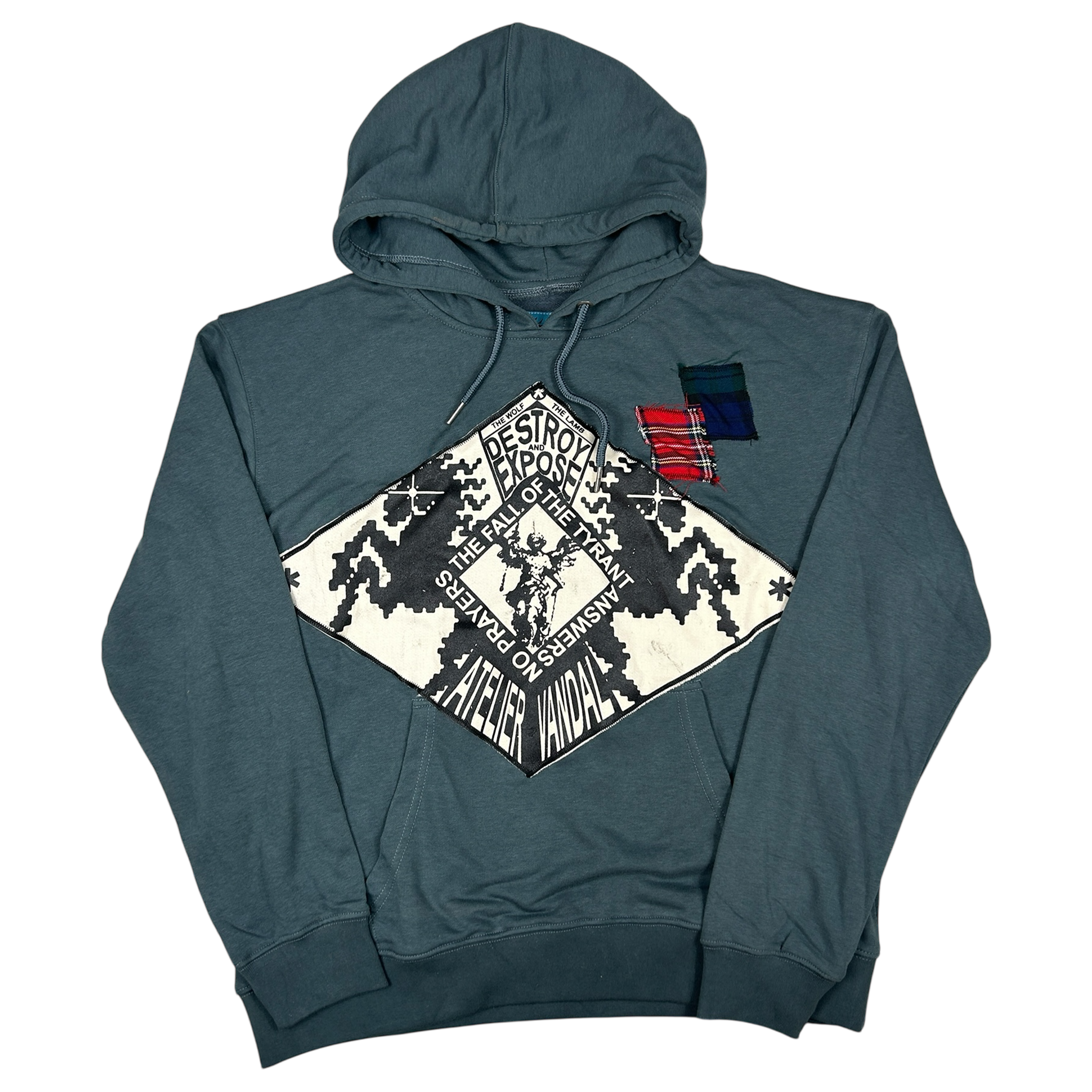 VANDAL #04 - EXTRA LARGE - 1 of 1 screenprinted and hand-sewn piece by MadeByAtelier