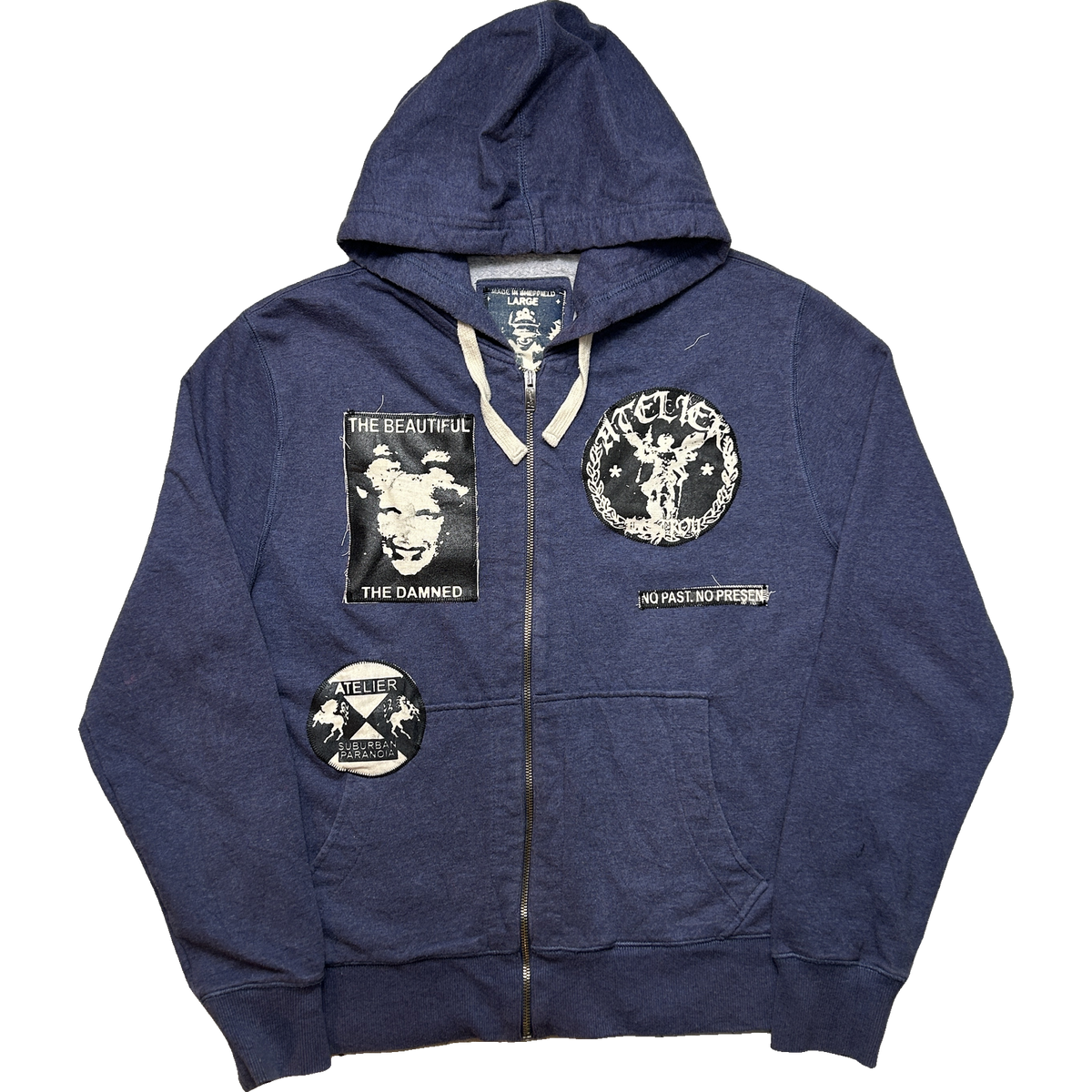 ZIP-UP HOODIE #04 - LARGE