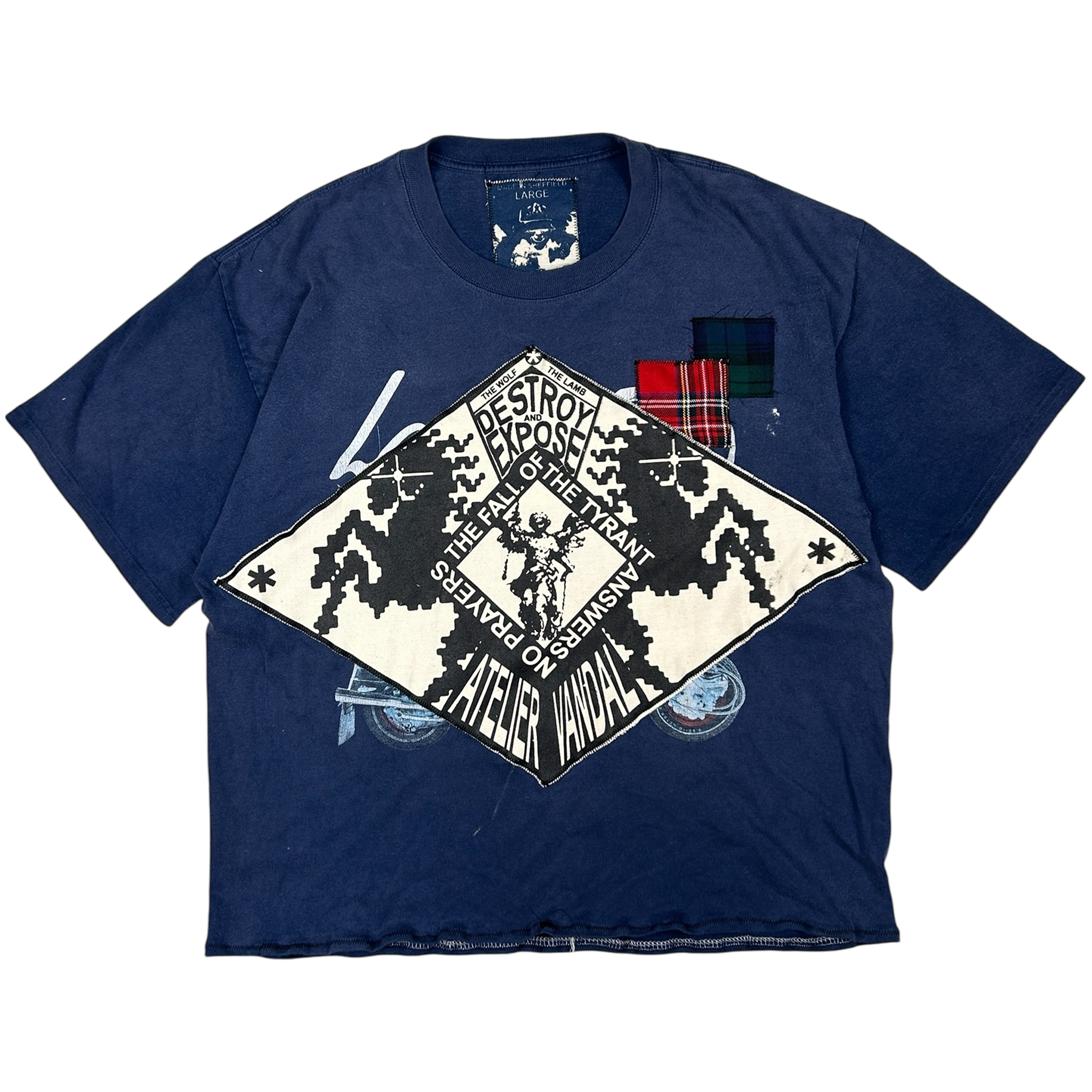 VANDAL #48 - LARGE - 1 of 1 screenprinted and hand-sewn piece by MadeByAtelier
