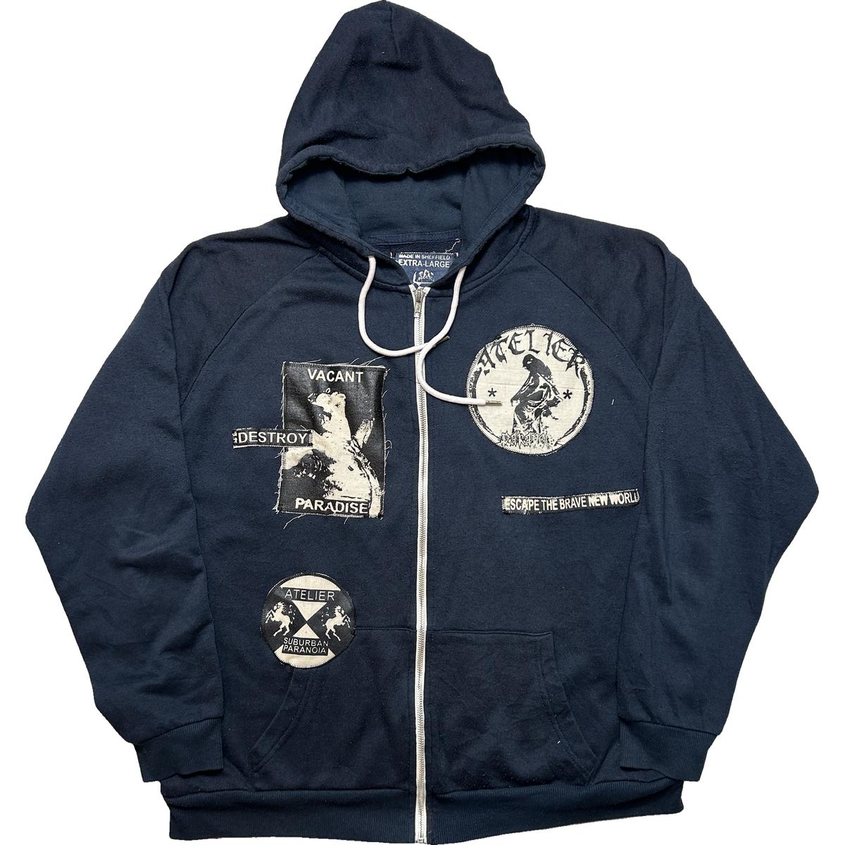 ZIP-UP HOODIE #19 - EXTRA-LARGE