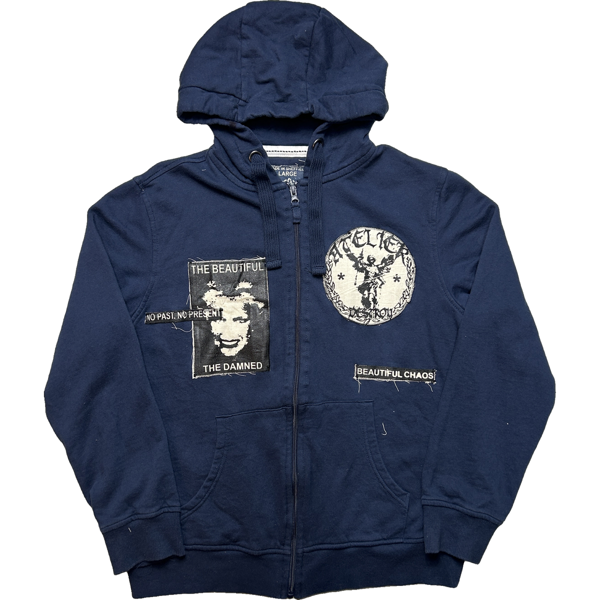 ZIP-UP HOODIE #10 - LARGE