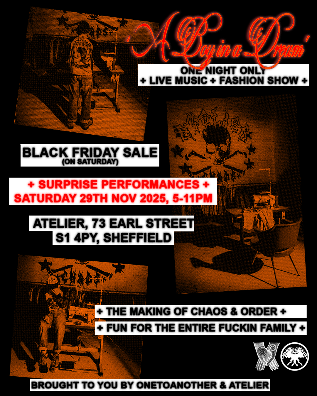 'A Boy in a Dream' - EVENT TICKET